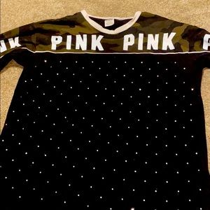 Victoria’s Secret Long sleeve rhinestone shirt